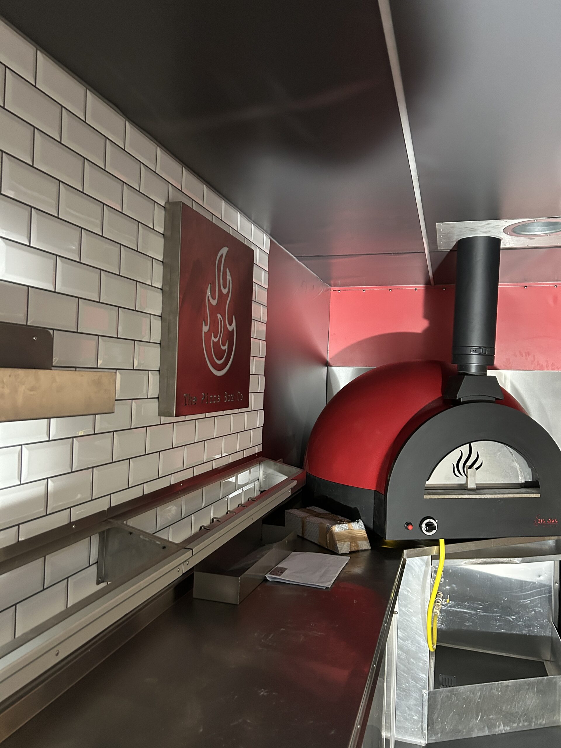 The Pizza Box Catering Van